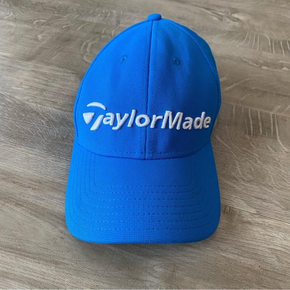 TaylorMade Golf‎ Hat Men's Evergreen Radar Structured Cap Blue and White